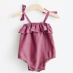 New 100% cotton baby girl’s summer romper 12-18 months